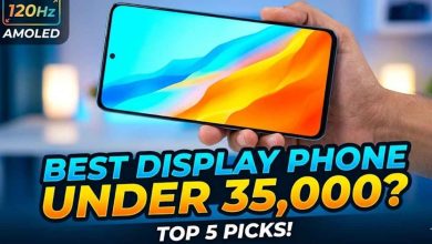 Best Display Phone Under 35000